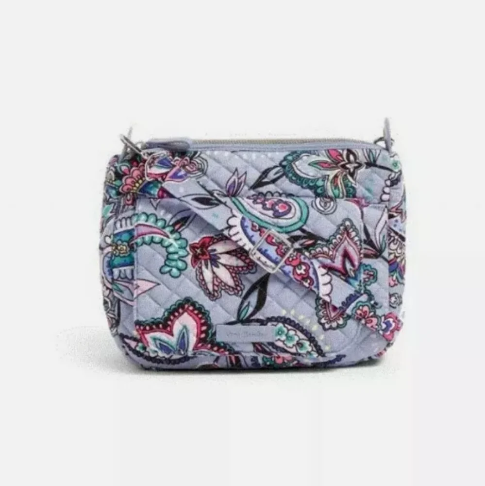 Vera Bradley NIB Carson Mini Shoulder Bag Makani Paisley OS